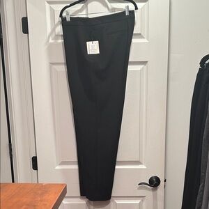 Anne Klein Black Straight Leg Trousers